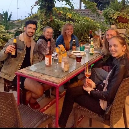 "Little Sicilian Home"-Room With A Private Bathroom & Kitchen -Fridge - And Shared A Beautiful Terrace On Hostel Taormina Center Eksteriør billede